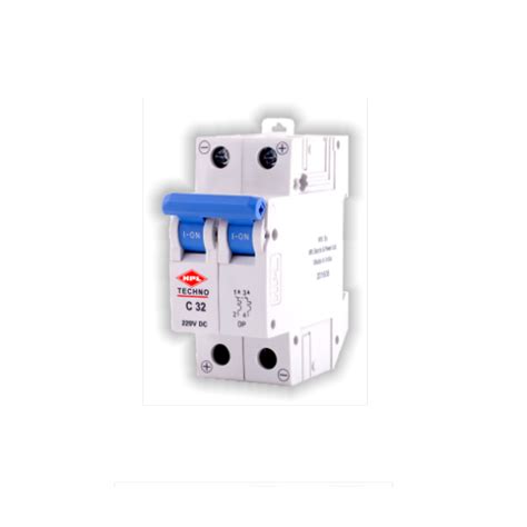 220v Single Phase Double Pole Hpl Mcb Model No C 32 At Rs 200piece