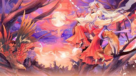 Anime Fox Spirit Wallpaper