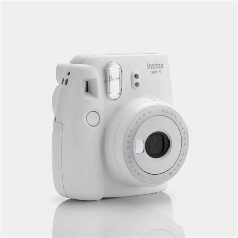 Fujifilm Instax Mini 9 Smokey White Instant Film Camera Refurbished