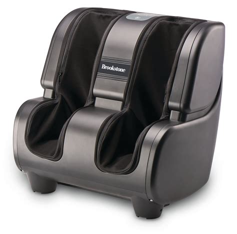 Brookstone Foot And Calf Massager With 4 Unique Massage Programs And 3