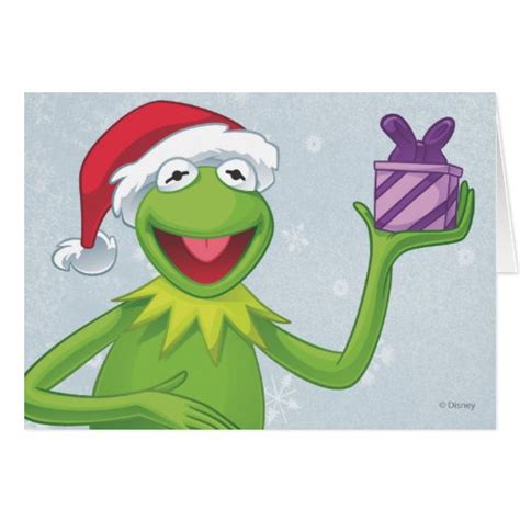 Holiday Kermit Greeting Card Zazzle
