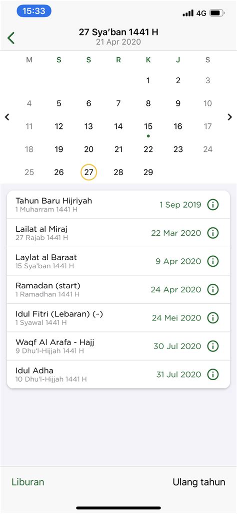 Cara Menyesuaikan Tanggal pada Kalender Hijriah Muslim Pro – Muslim Pro