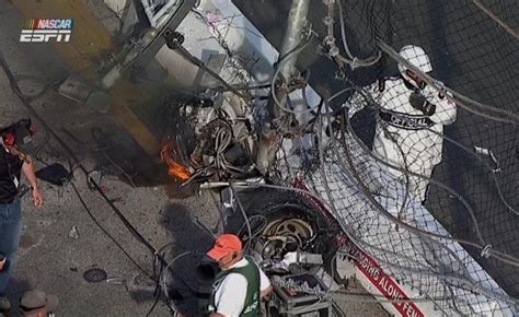 Nascar Crash At Daytona Sends Debris Into Crowd 11 Fans Injured