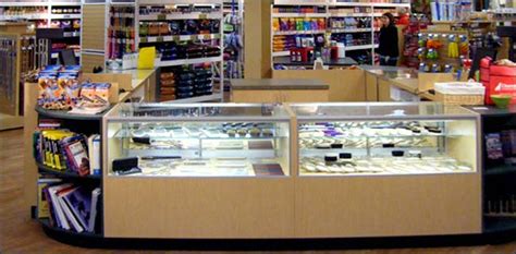 Custom Glass Showcase Counters Expert Design Assistance Creative Store Solutions