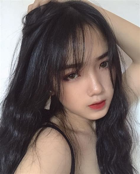 Uzzlang Girl Hey Girl Selfie Foto Hair Beauty Ulzzang Hair Lovely