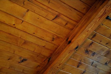 How To Finish A Tongue And Groove Pine Ceiling Two Make A Home