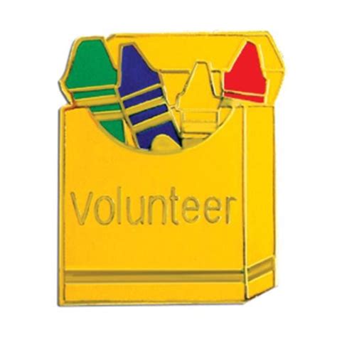 Volunteer Lapel Pin Volunteer Pins Just Award Medals