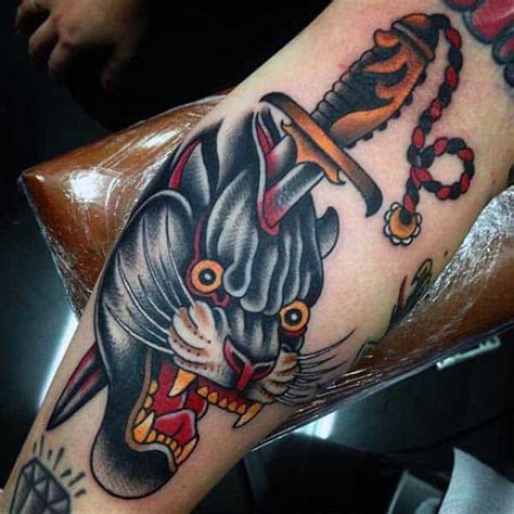 5 out of 5 stars. 70 Panther Tattoo Designs For Men - Cool Big Jungle Cats