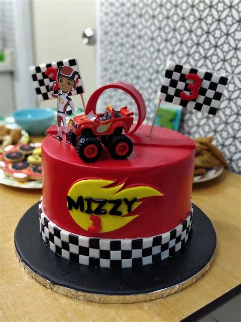 Blaze And The Monster Machine Cake Blaze And The Monster Machines Cake Blaze Birthday Cake