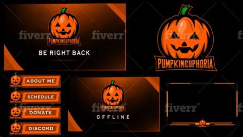Ridasebyhy I Will Create Professional Twitch Overlays And Logo For