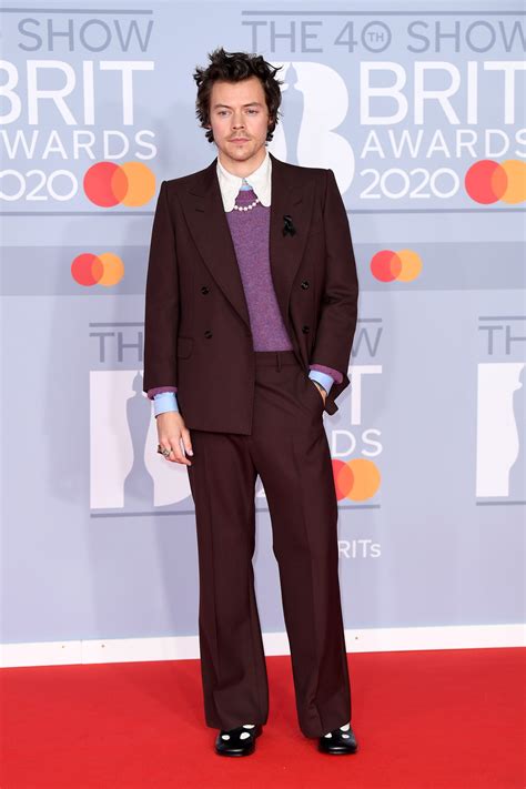 Why Harry Styles Was The Star Of The 2020 Brit Awards Vogue France