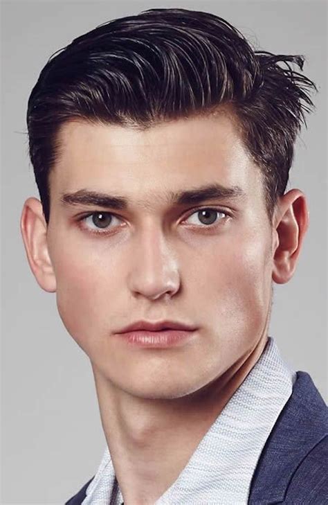Best Men S Haircuts According To Face Shape In Pouted