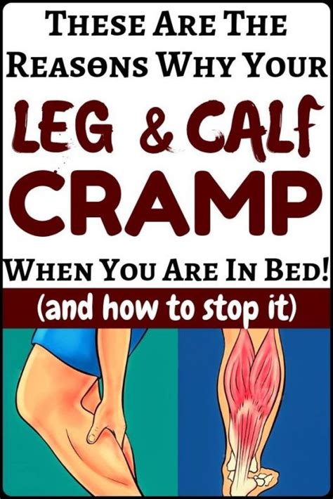 The Reasons Why You Legs And Calf Cramp At Night And How To Stop It Now