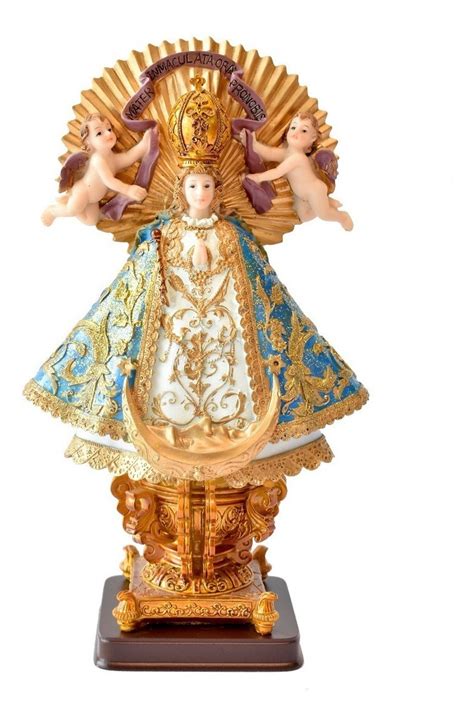 Virgen De San Juan De Los Lagos Jalisco Resina 30 Cm 45900 En