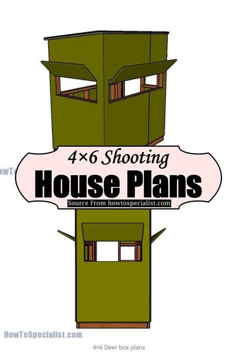 20 Free DIY Deer Stand Plans Perfect For Hunting Season DIYs Craftsy