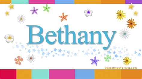 Bethany Name Meaning Bethany Name Origin Meaning Of The Name Bethany