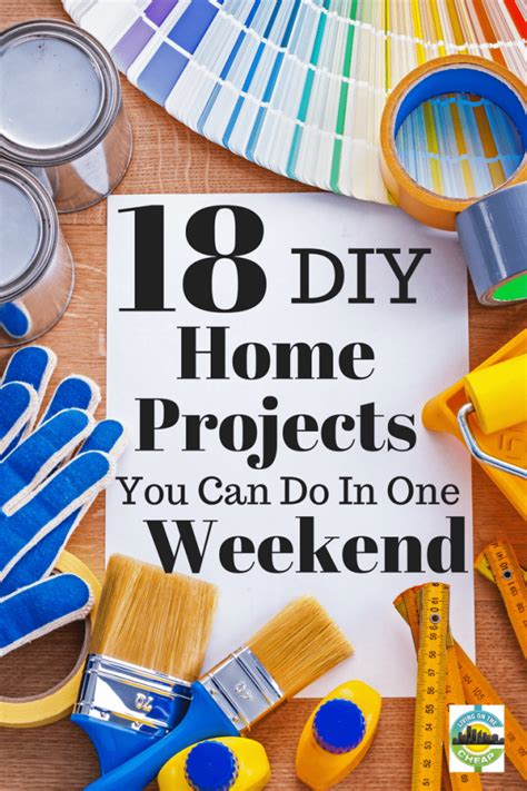 18 Cheap And Easy D I Y Home Improvement Projects Living On The Cheap