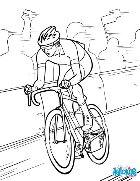 Hellokids is ranked 18,308 in canada. Tour de France coloring sheet. More cycling and sports ...