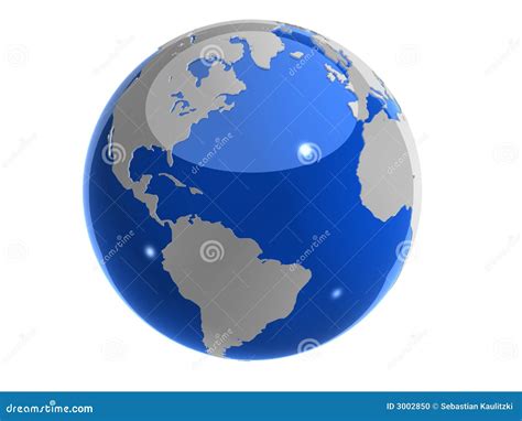 3d Globe Stock Illustration Illustration Of Navigation 3002850