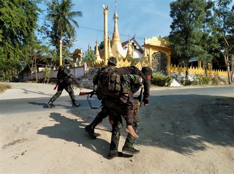 Myanmar Military ‘fighting For Its Life’ In Face Of ‘unprecedented’ Resistance To Coup Pbs