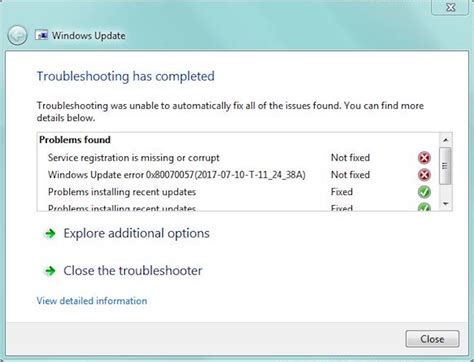 Windowsupdateエラー0x80070057 Bugsfighterを修正する方法