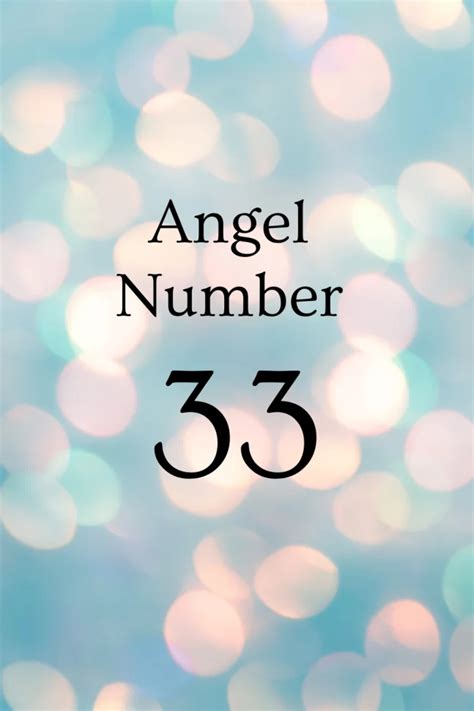 Angel Number 33 The Meaning And Symbolism Behind It Nourish Your Glow