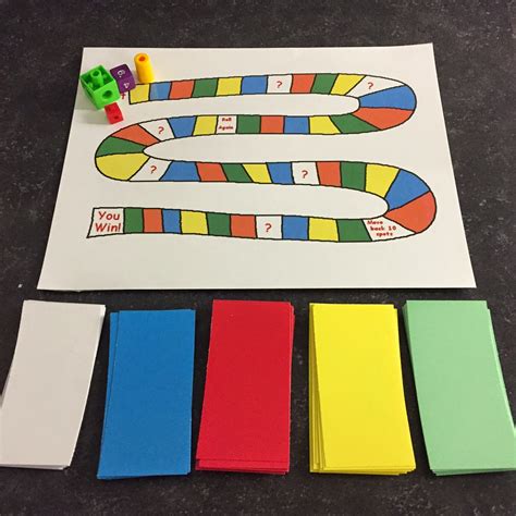 Some board games sneak in counting, sequencing and strategy as your child plays. Engaging Math: Geometry Board Game