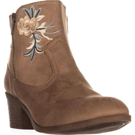 rock candy womens rock and candy loraina western ankle boots sand