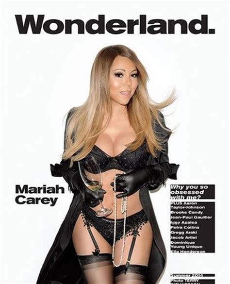 Mariah Carey Posa En Lencería Para El Fotógrafo Acusado De Abusos Sexuales