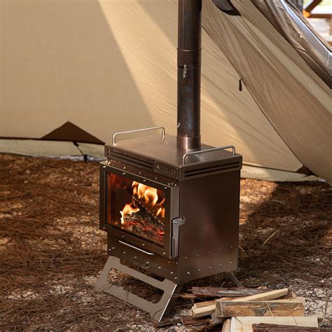 Dweller Max Tent Stove Camping Fireplace For Hot Tent Camping Wood