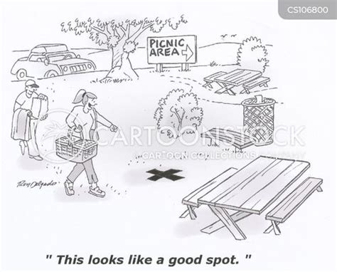 Picnic Spot Cartoons And Comics Funny Pictures From Cartoonstock