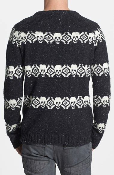 Deus Ex Machina Skull Fair Isle Sweater 155 Nordstrom Lookastic