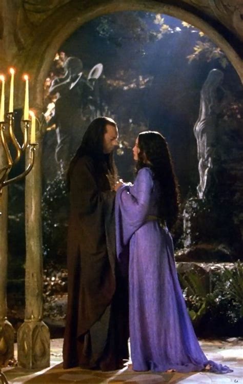 Elrond And Daughter Arwen Lotr Elves Lord Of The Rings The Hobbit