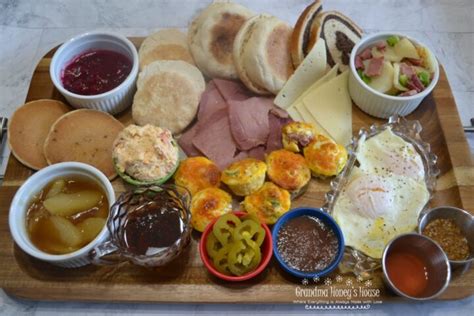 Clifty Farm Country Ham Breakfast Board Grandma Honeys House