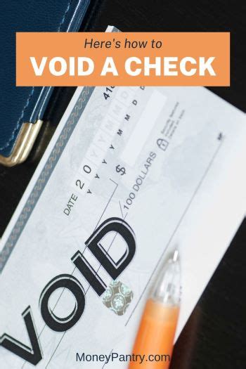 How To Void A Check 3 Simple Steps Moneypantry