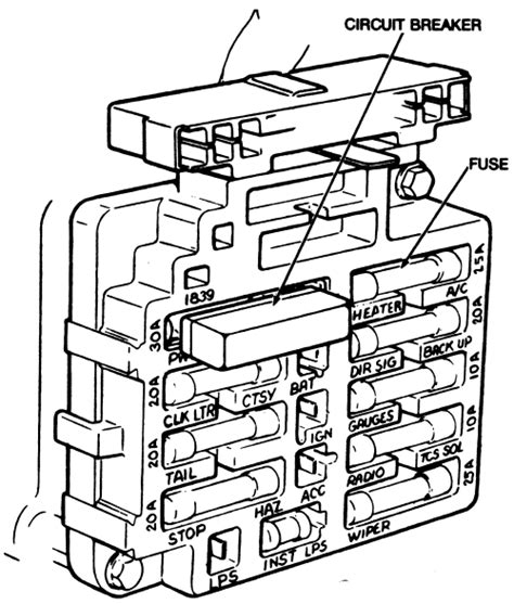 1956 Corvette Fuse Box Diagram