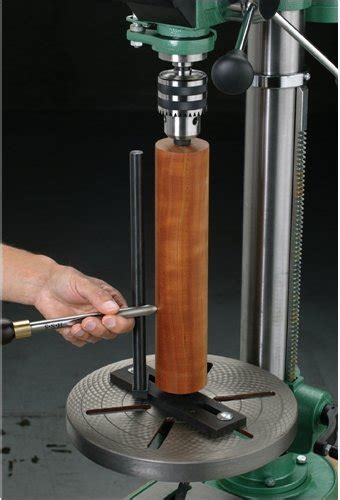 Use a utility knife to cut slits in the foam noodle, spacing them 4 in. Make A Lathe Out Of Your Drill Press | Toolmonger