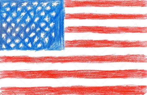 United States Flag Drawing At Getdrawings Free Download
