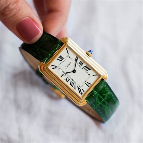 Cartier Stepped Case Jumbo New York Ref15716 De 1975 Relojes