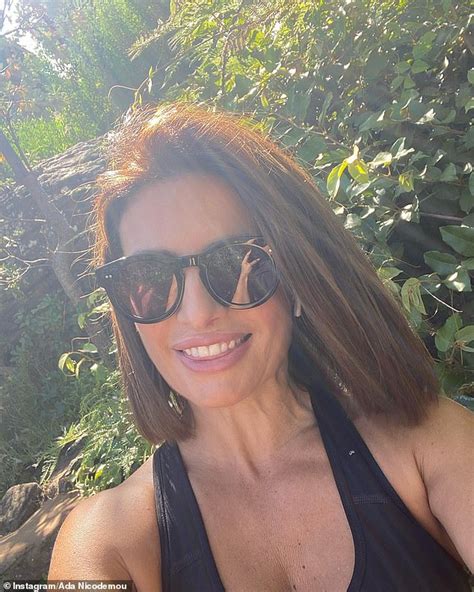home and away s ada nicodemou shows off her age defying visage as she films scenes for the soap