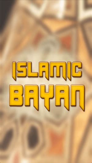Islamic Bayan - Free download and software reviews - CNET Download