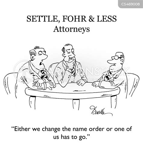 Legal Settlement Cartoons And Comics Funny Pictures From Cartoonstock