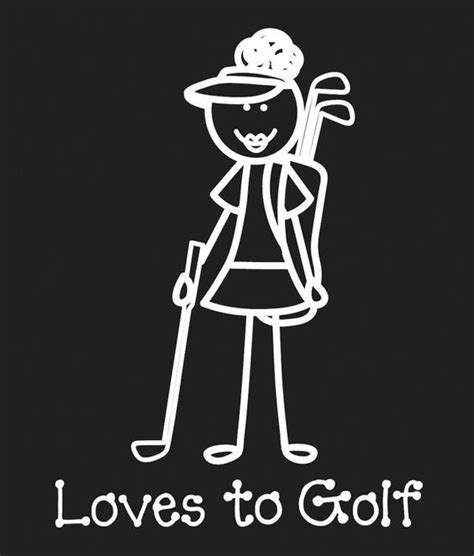 really cute golf illustration of a lady golfer more golf photos at lorisgolfshoppe girls golf