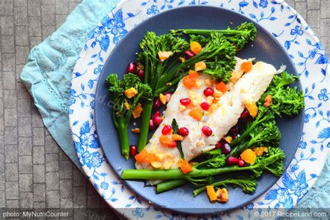 Sea Bass With Tenderstem Broccoli Recipe
