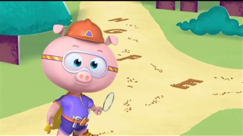 Super Why Short Clip In 4k Alpha Pig Follows The Trail Of Cookie Crumbs
