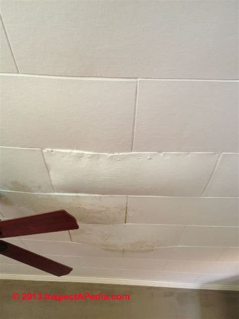 Some but not all old ceiling tiles contain asbestos. Asbestos in Canadian Domtar Ceiling Tiles Do Donnacona ...