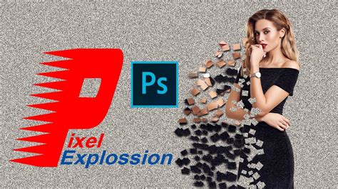 Pixel Explosion Effect In Adobe Photoshop Cs 5 Youtube