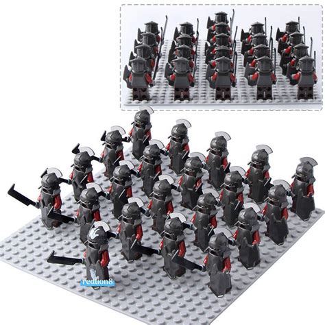 The Lord Of The Rings Uruk Hai Army Minifigures Compatible Lego Bricks