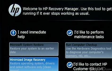 Hp Recovery Manager Download