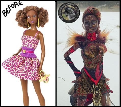 Custom Barbie By Wood Splitter Lee On Deviantart